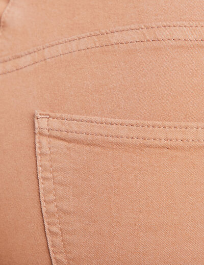 Pantalon magique Le L&eacute;ger coupe ajust&eacute;e marron femme