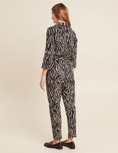Combinaison pantalon noir femme