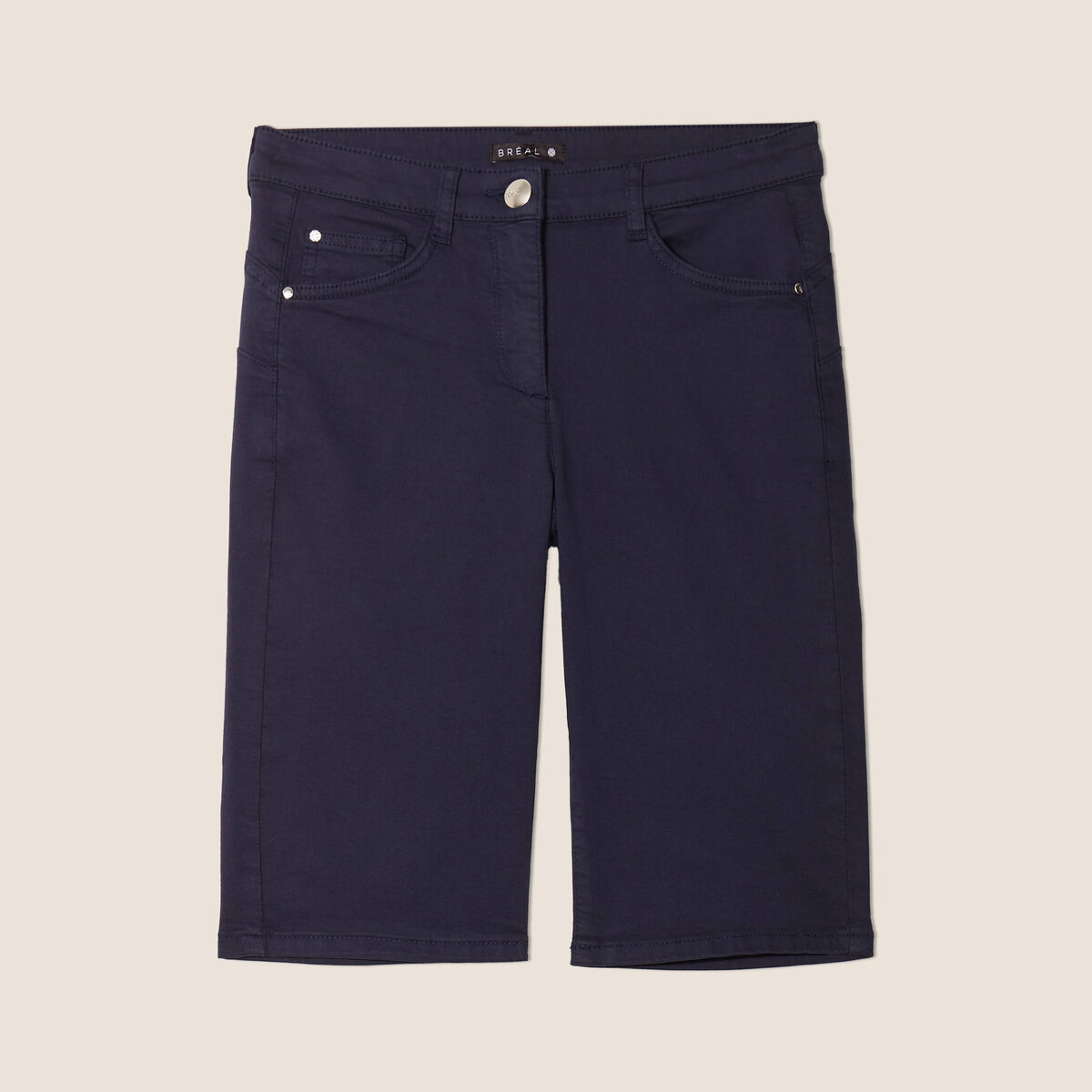 Bermuda magique le Léger bleu marine femme