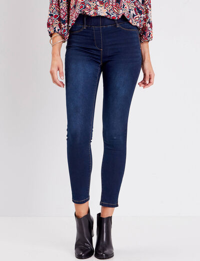 Tregging taille standard denim brut femme