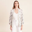 Kimono avec poches vert clair femme