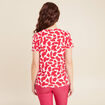T-shirt manches courtes blanc femme