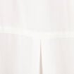 Blouse manches courtes ecru femme