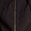 Manteau 3 en 1 col montant doubl&eacute; noir femme