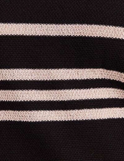 Pull noir femme