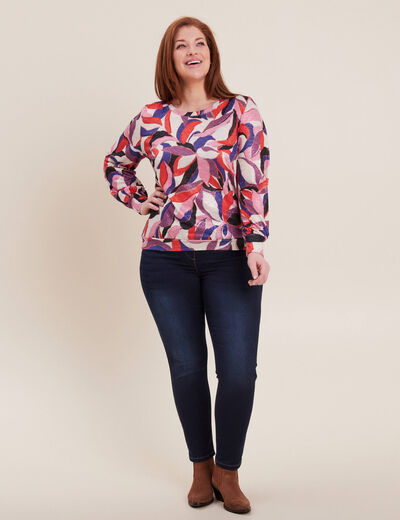 Tregging taille standard denim brut femme
