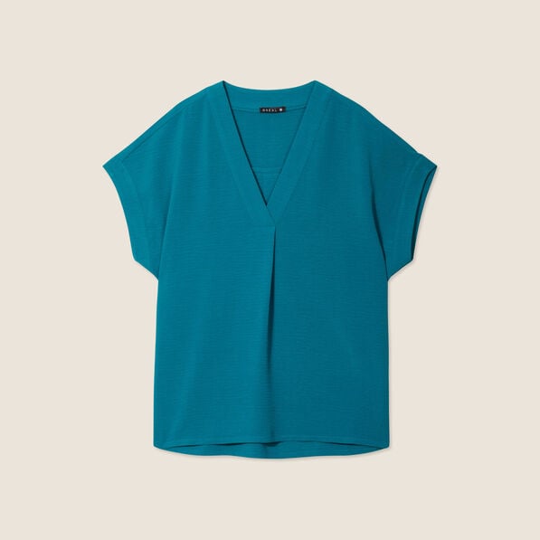 blouse manches courtes vert femme Blouse manches courtes vert femme