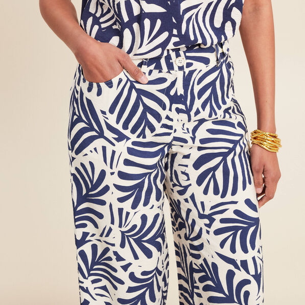 pantalon flou taille haute blanc femme Pantalon flou taille haute blanc femme
