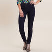 Jeans léger taille standard long denim brut femme