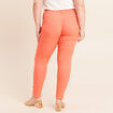 Pantalon magique Le L&eacute;ger coupe ajust&eacute;e orange fluo femme