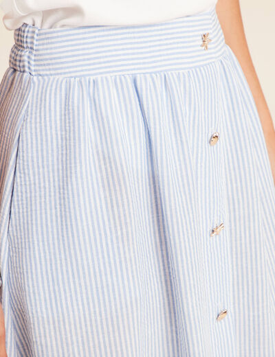Jupe bleu femme