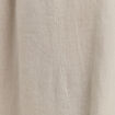 Jupe aspect lin avec ceinture amovible vert clair femme