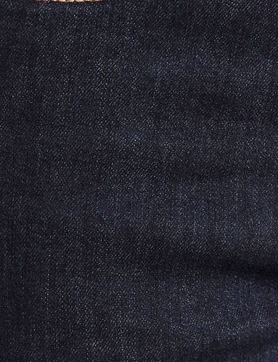 Jean droit 7/8ème denim brut femme