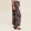 Pantalon flou noir femme