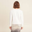 T-shirt manches longues ecru femme