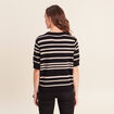 Pull noir femme
