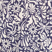 Blouse fluide col V manches courtes bleu femme