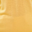 Pull manches courtes jaune moutarde femme