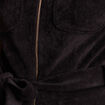 Combinaison en velours noir femme