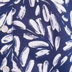 Chemise manches longues bleu foncé femme