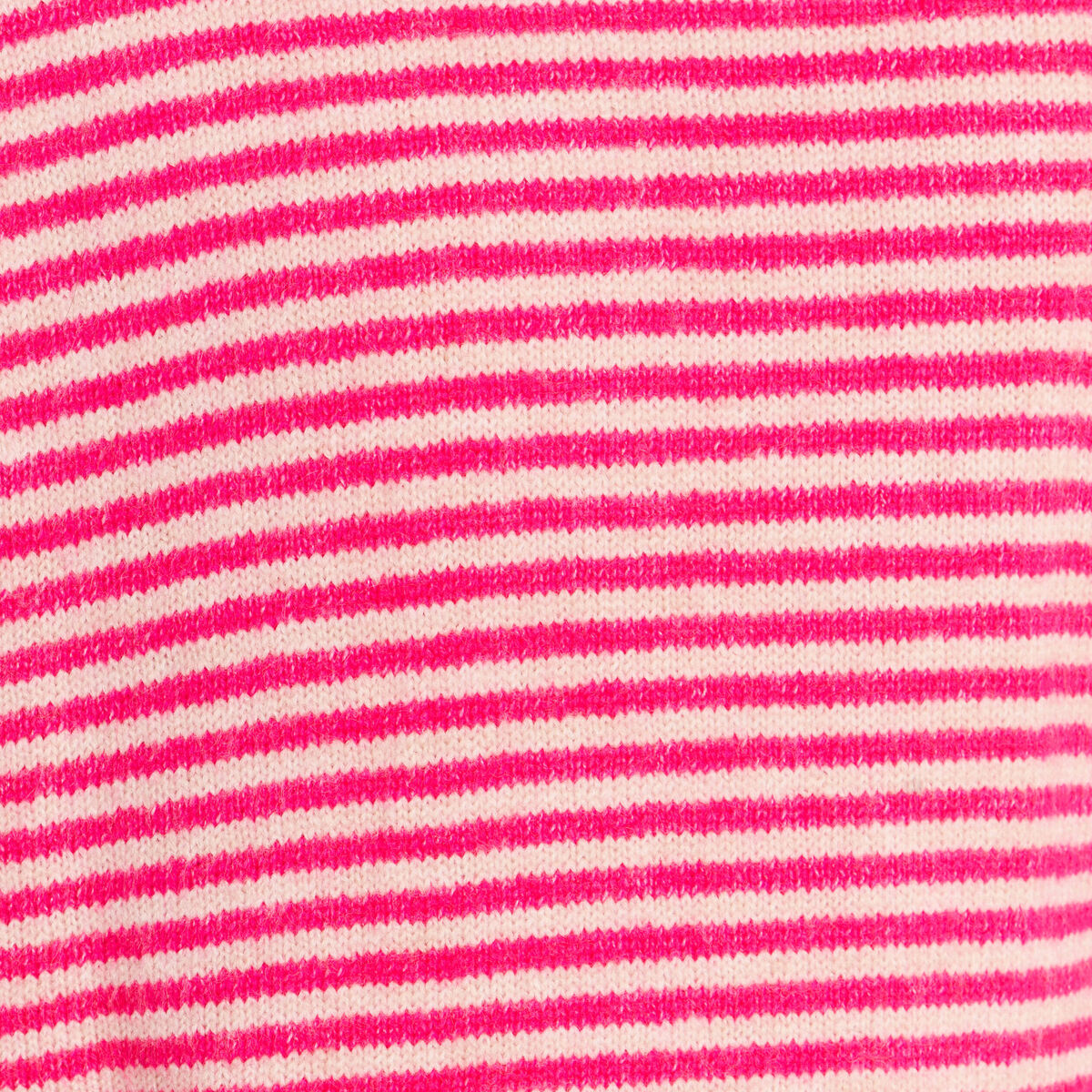 Pull droit col rond manches 3/4 rose femme