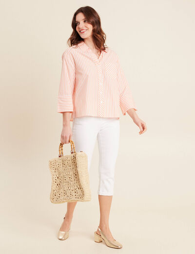 Pantalon magique l'unique blanc femme
