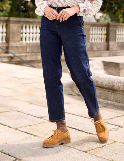Jean denim brut femme