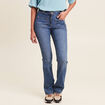 Jean bootcut taille standard denim stone femme