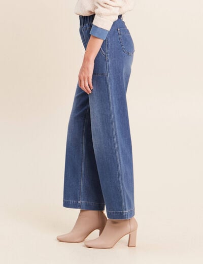 Jean denim denim stone femme