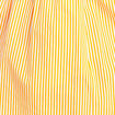 Jupe longue pliss&eacute;e orange femme