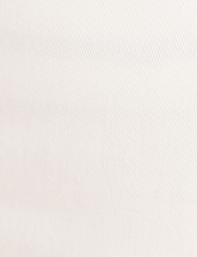 Jupe longue droite en jean blanc femme