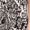 Robe courte ajustée noir femme