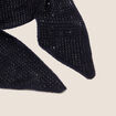 &Eacute;tole fluide avec strass noir femme