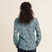 Chemise manches longues bleu ciel femme