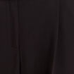 Pantalon droit 7/8&egrave;me taille haute noir femme