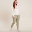 Pantalon magique Le L&eacute;ger coupe ajust&eacute;e vert clair femme