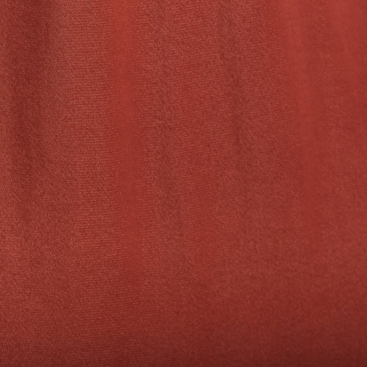 Robe midi évasée satin marron foncé femme