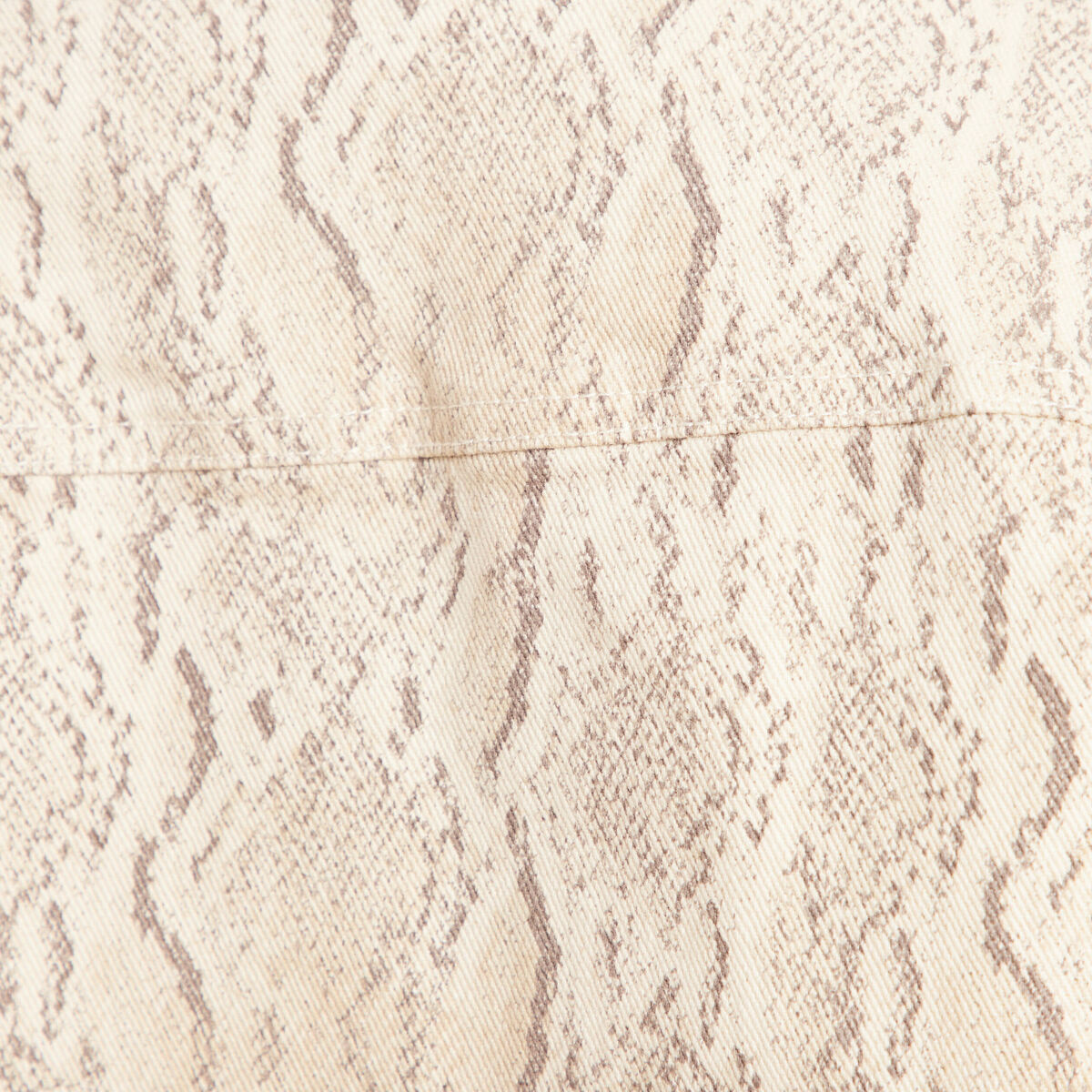 veste sans col beige femme