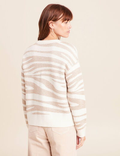 Veste bomber blanc femme