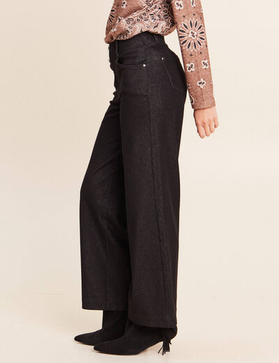 Jean denim noir femme