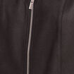 Robe chasuble su&eacute;dine noir femme