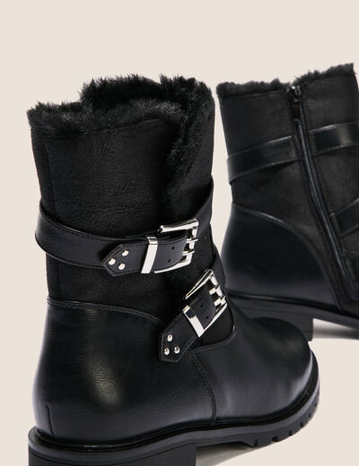 Bottines noir femme