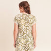 T-shirt manches courtes vert femme