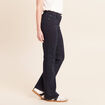 Pantalon magique L'Unique coupe bootcut bleu fonc&eacute; femme