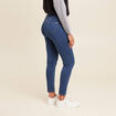 Jeans léger taille standard 7/8ème denim double stone femme