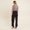 Combinaison pantalon paillet&eacute;e rose femme