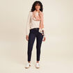 Jean magique Le L&eacute;ger coupe ajust&eacute;e denim brut femme