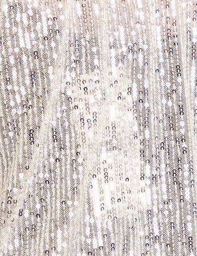 Veste kimono courte sequins couleur or femme