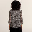T-shirt manches 3/4 noir femme