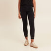 Pantalon legging 7/8&egrave;me noir femme